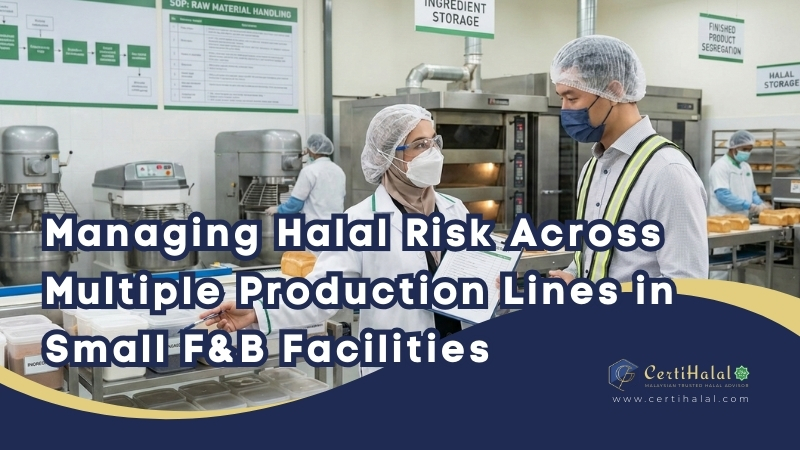 Managing Halal Risk Across Multiple Production Lines in Small F&B Facilities
